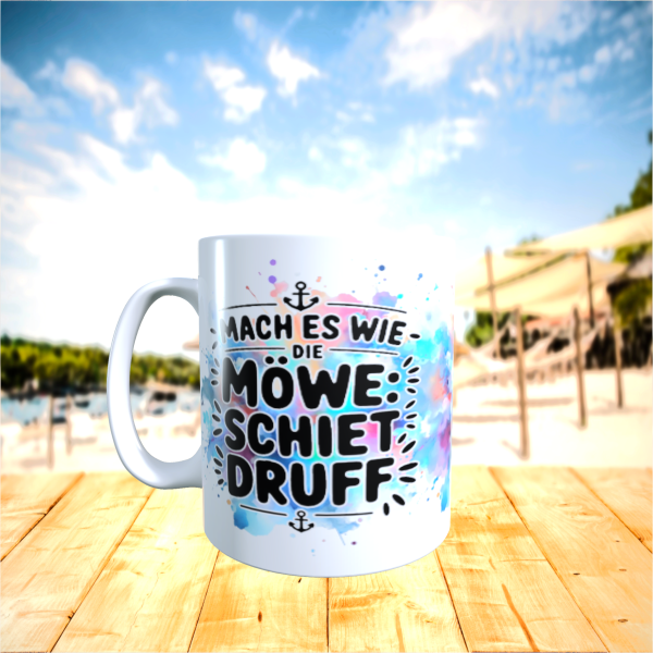 Keramiktasse " Schiet Druff "  KTM-480